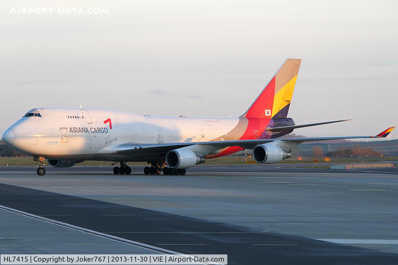HL7415, 1993 Boeing 747-48EM(BDSF) C/N 25777, Asiana Cargo