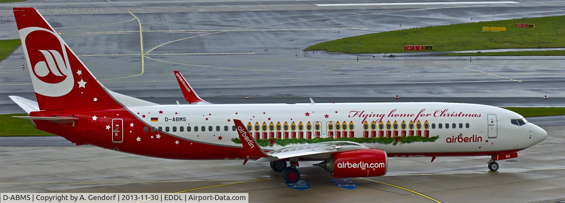 D-ABMS, 2013 Boeing 737-86J C/N 37782, Air Berlin (