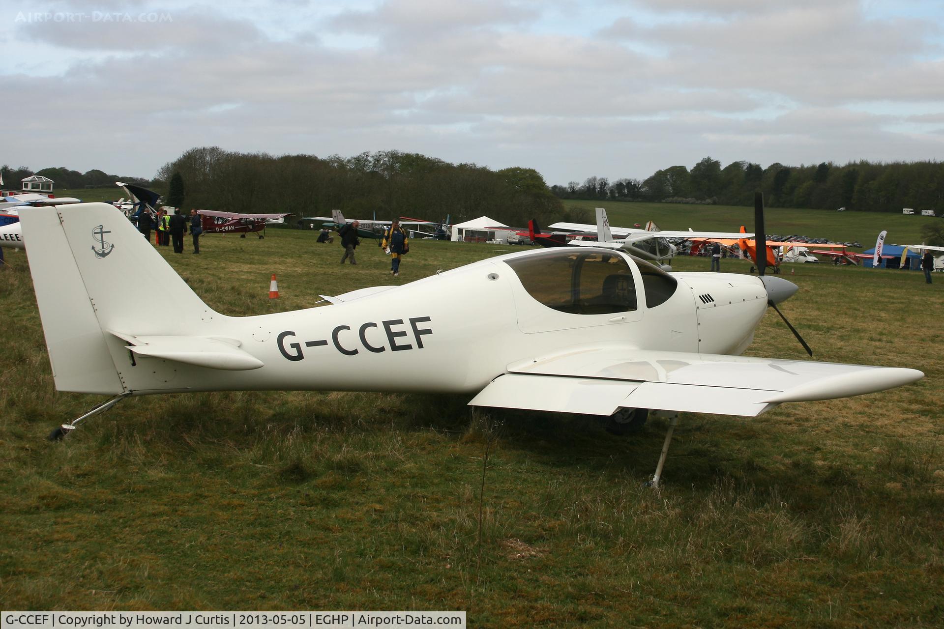 G-CCEF, 2004 Europa Monowheel C/N PFA 247-13038, Privately owned, at the Microlight Trade Fair.