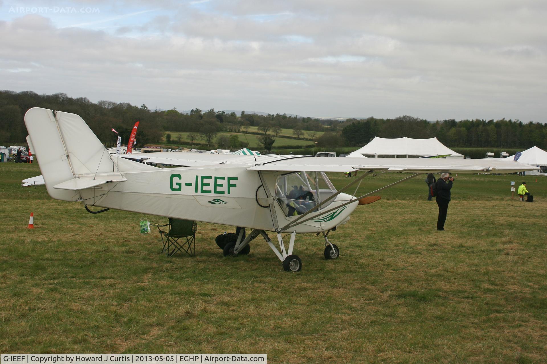 G-IEEF, 2009 Raj Hamsa X-Air Hawk C/N 1171, Privately owned, at the Microlight Trade Fair.