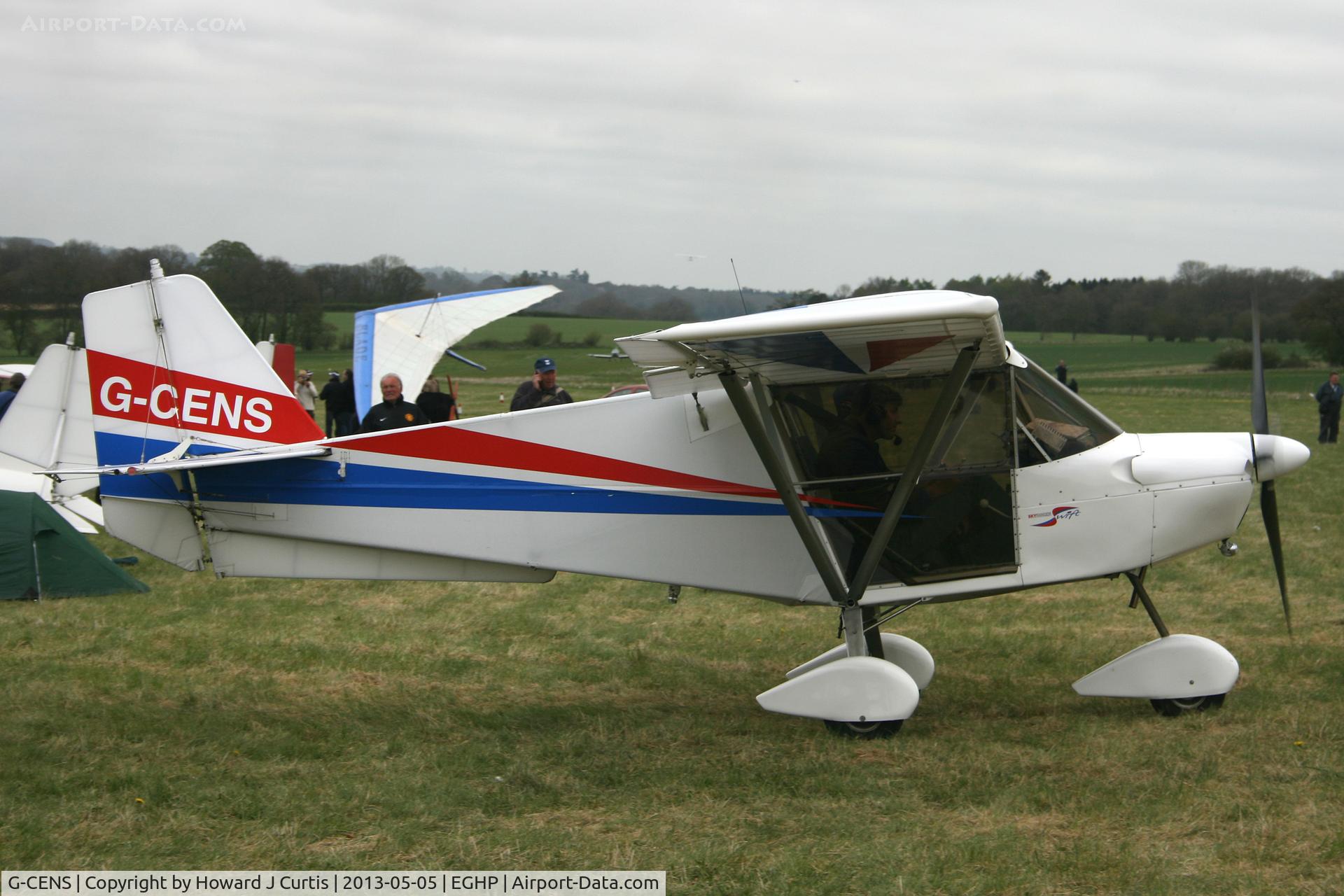 G-CENS, 2007 Best Off Skyranger Swift 912S(1) C/N BMAA/HB/536, Privately owned, at the Microlight Trade Fair.