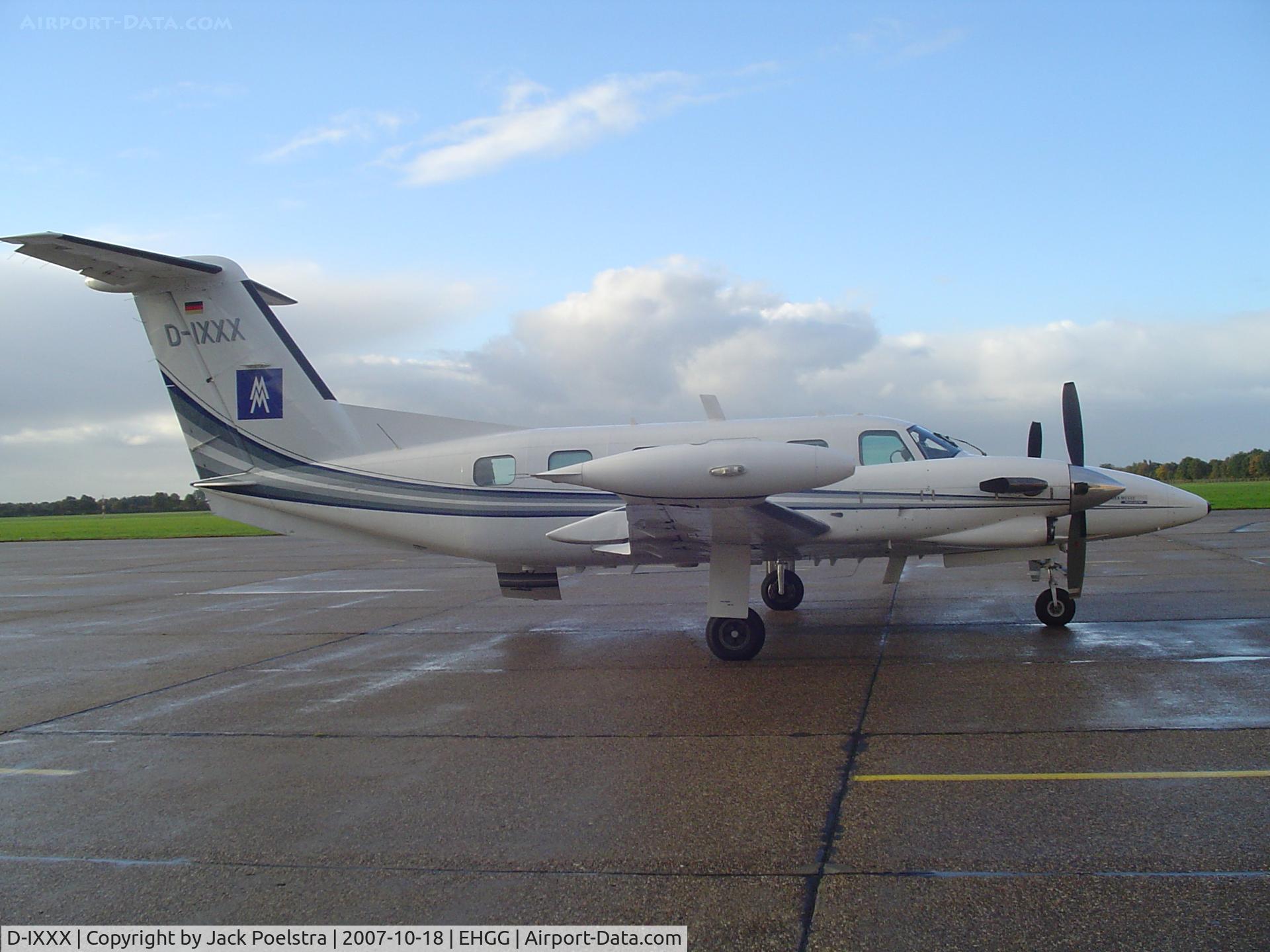 D-IXXX, 1983 Piper PA-42-720 Cheyenne IIIA C/N 42-5501007, D-IXXX of MM at GRQ