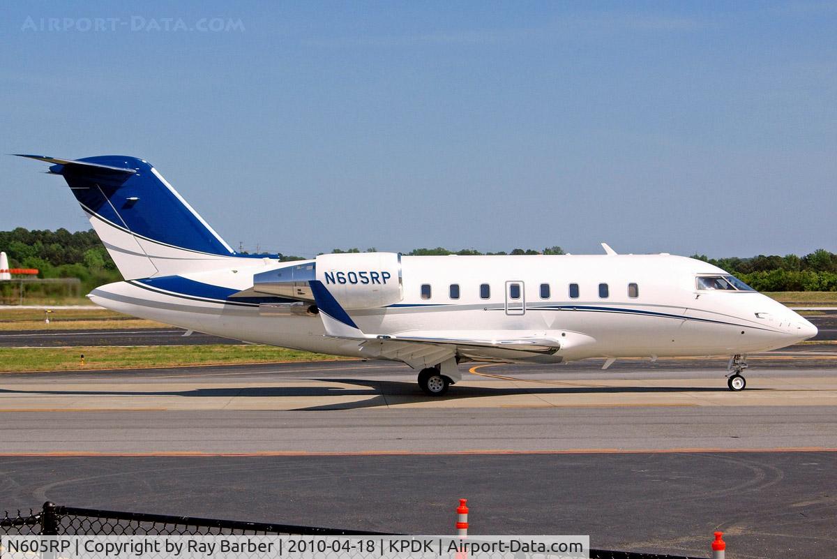 N605RP, 2009 Bombardier Challenger 605 (CL-600-2B16) C/N 5801, Canadair CL.605 Challenger [5801] Atlanta-Dekalb Peachtree~N 18/04/2010