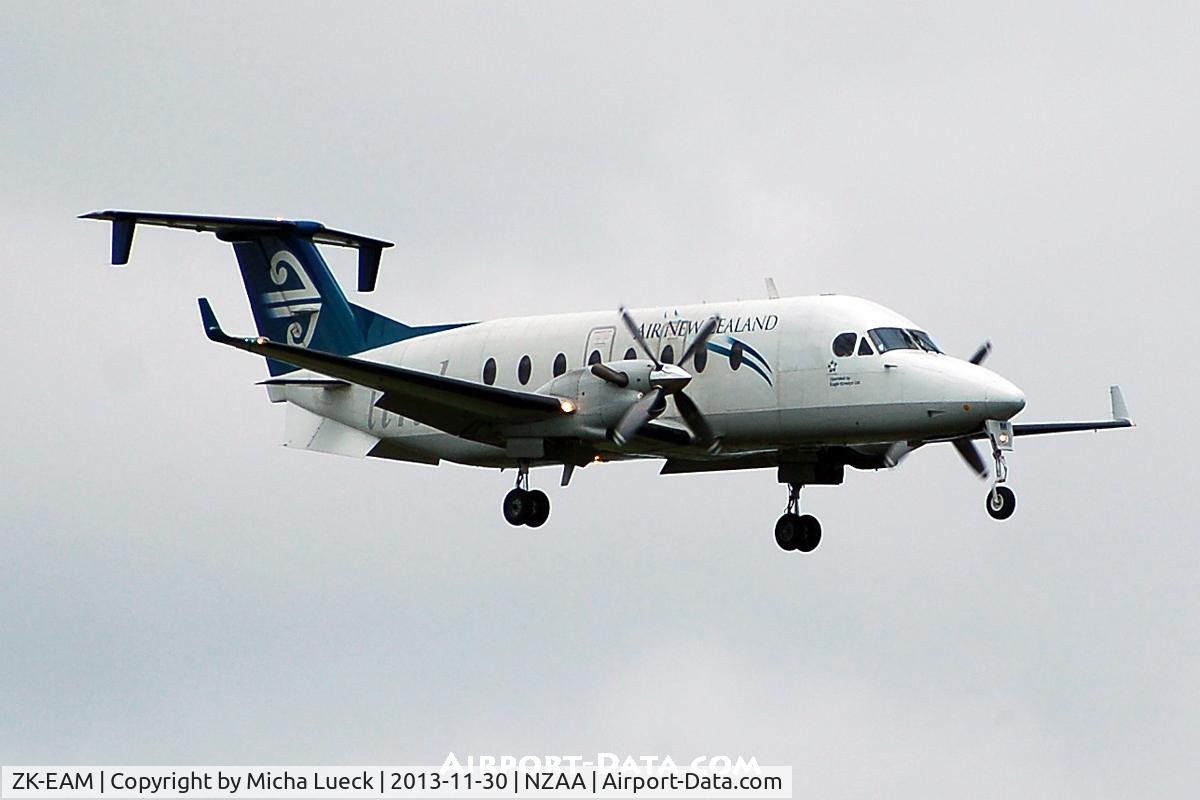ZK-EAM, 2002 Beech 1900D C/N UE-436, At Auckland