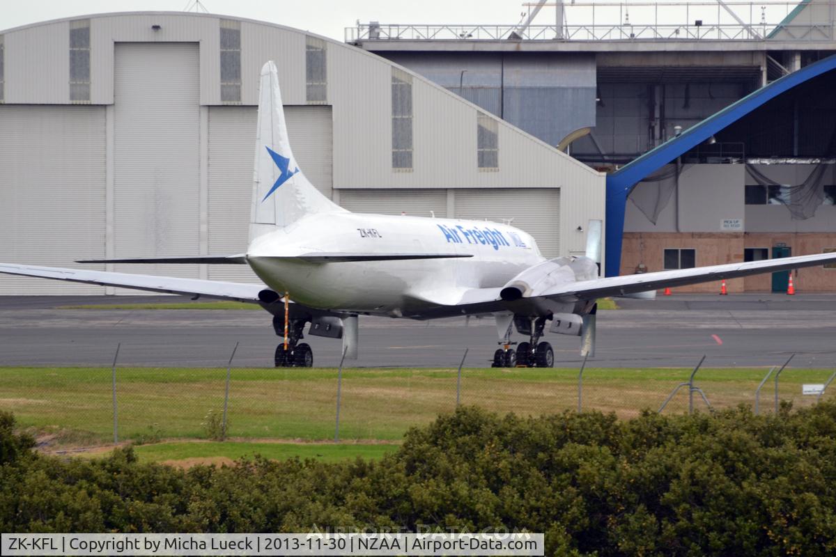 ZK-KFL, 1956 Convair 580(F) C/N 372, At Auckland
