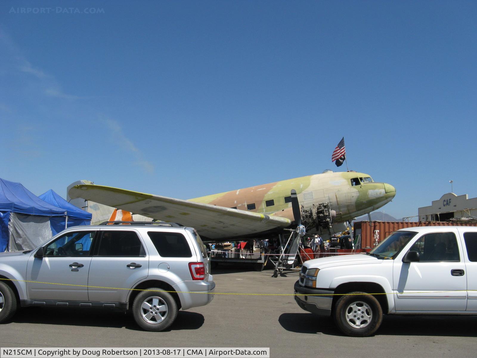 N215CM, 1944 Douglas C-47B Skytrain C/N 26792, 1944 Douglas C47B SKYTRAIN 'Aluminum Mistress', two P&W R-1830-90C 1,200 Hp each, of American Aeronautical Foundation, in restoration