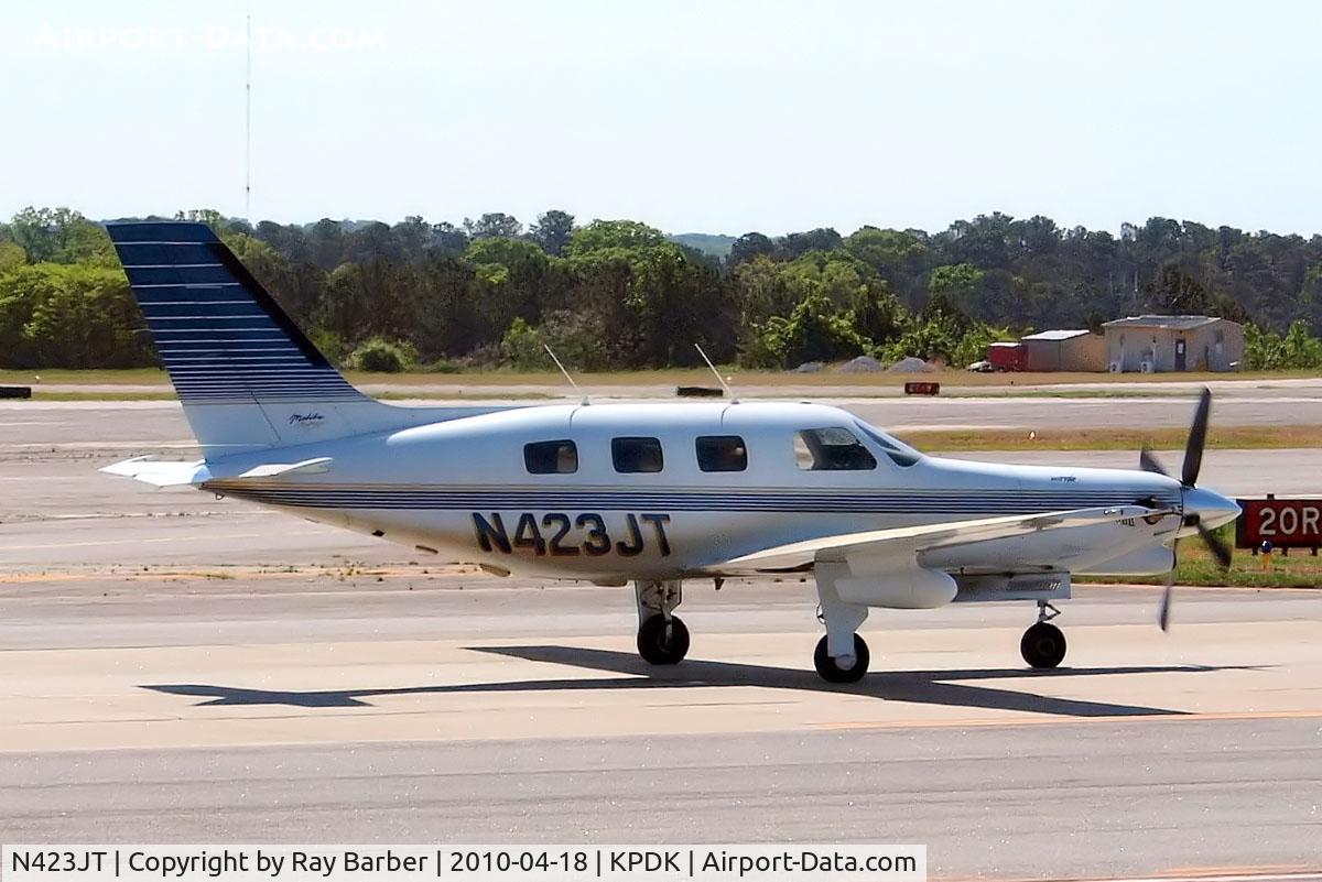 N423JT, 1994 Piper PA-46-350P Malibu Mirage C/N 4622162, Piper PA-46-350P Malibu Mirage JetPROP DLX [4622162] Atlanta-Dekalb Peachtree~N 18/04/2010