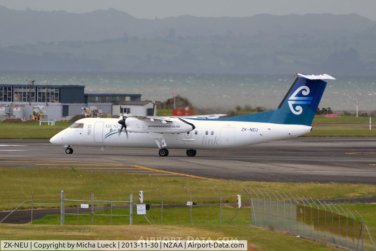 ZK-NEU, 2007 De Havilland Canada DHC-8-311 Dash 8 C/N 647, At Auckland
