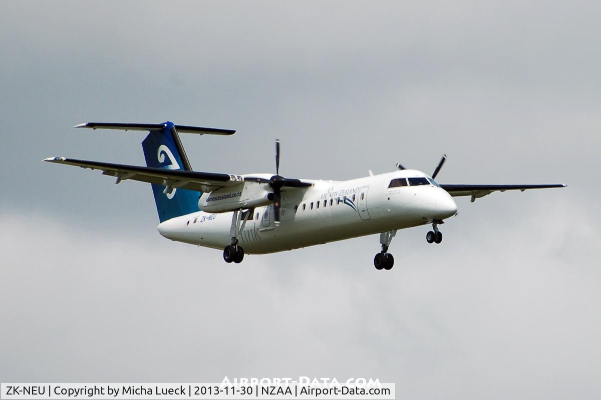 ZK-NEU, 2007 De Havilland Canada DHC-8-311 Dash 8 C/N 647, At Auckland