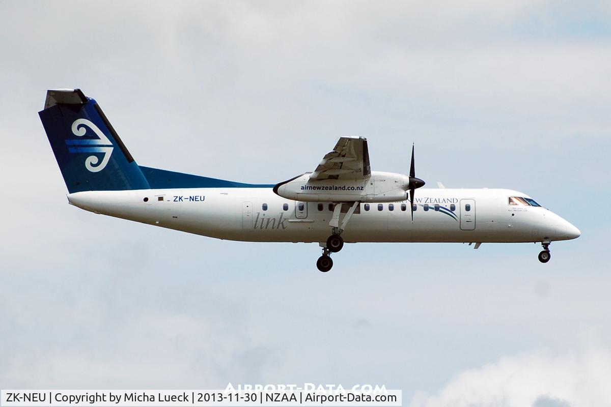 ZK-NEU, 2007 De Havilland Canada DHC-8-311 Dash 8 C/N 647, At Auckland