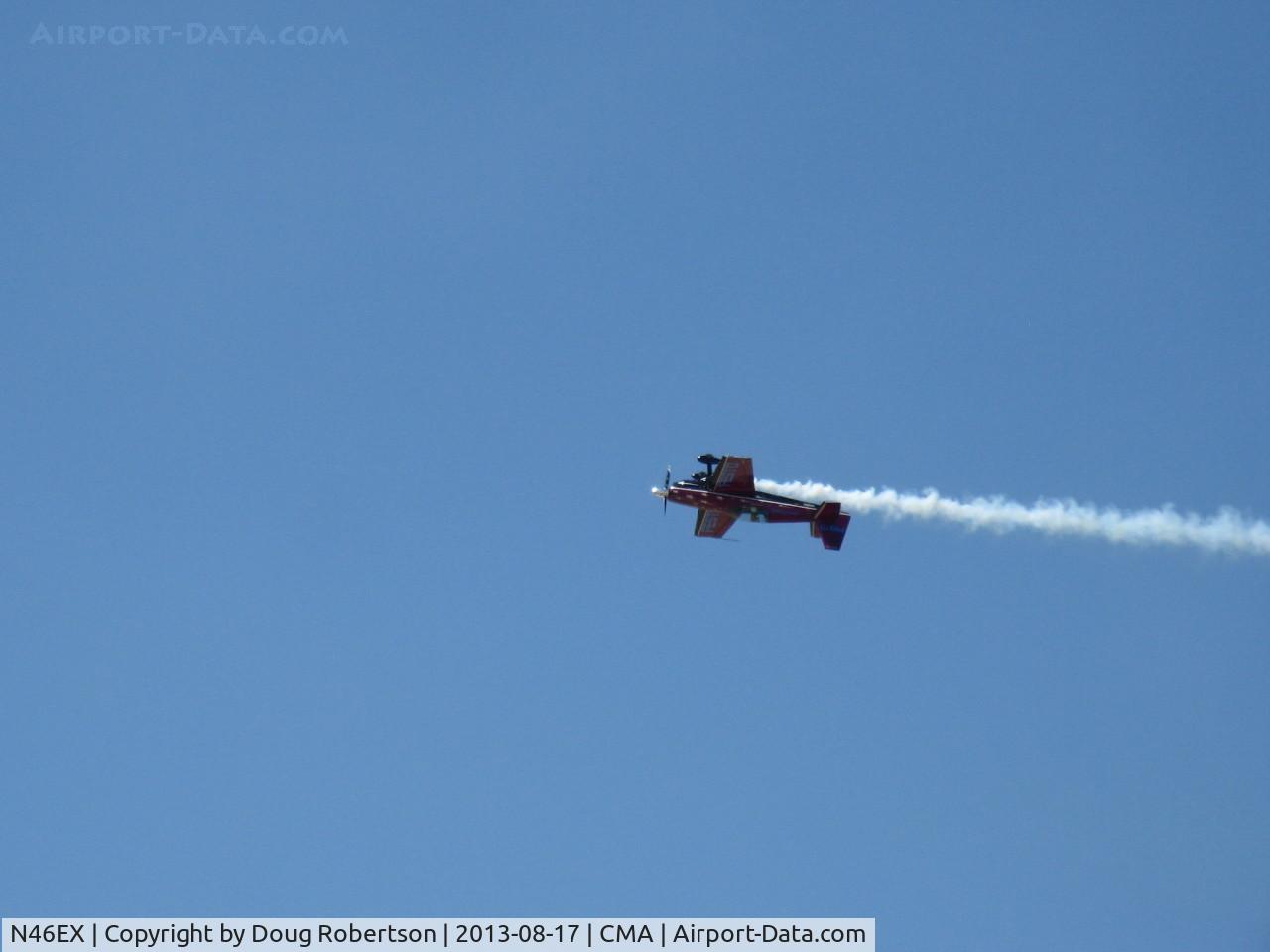 N46EX, 1993 Extra EA-300S C/N 014, 1993 Extra Flugzeu8gbau Gmbh EXTRA  EA300/S extreme aerobatics by Vicki Benzing with smoke