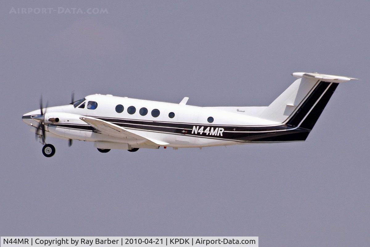 N44MR, 1981 Beechcraft B200C Super King Air C/N BL-27, Beech 200C Super King Air [BL-27] Atlanta - Dekalb Peachtree~N 21/04/2010
