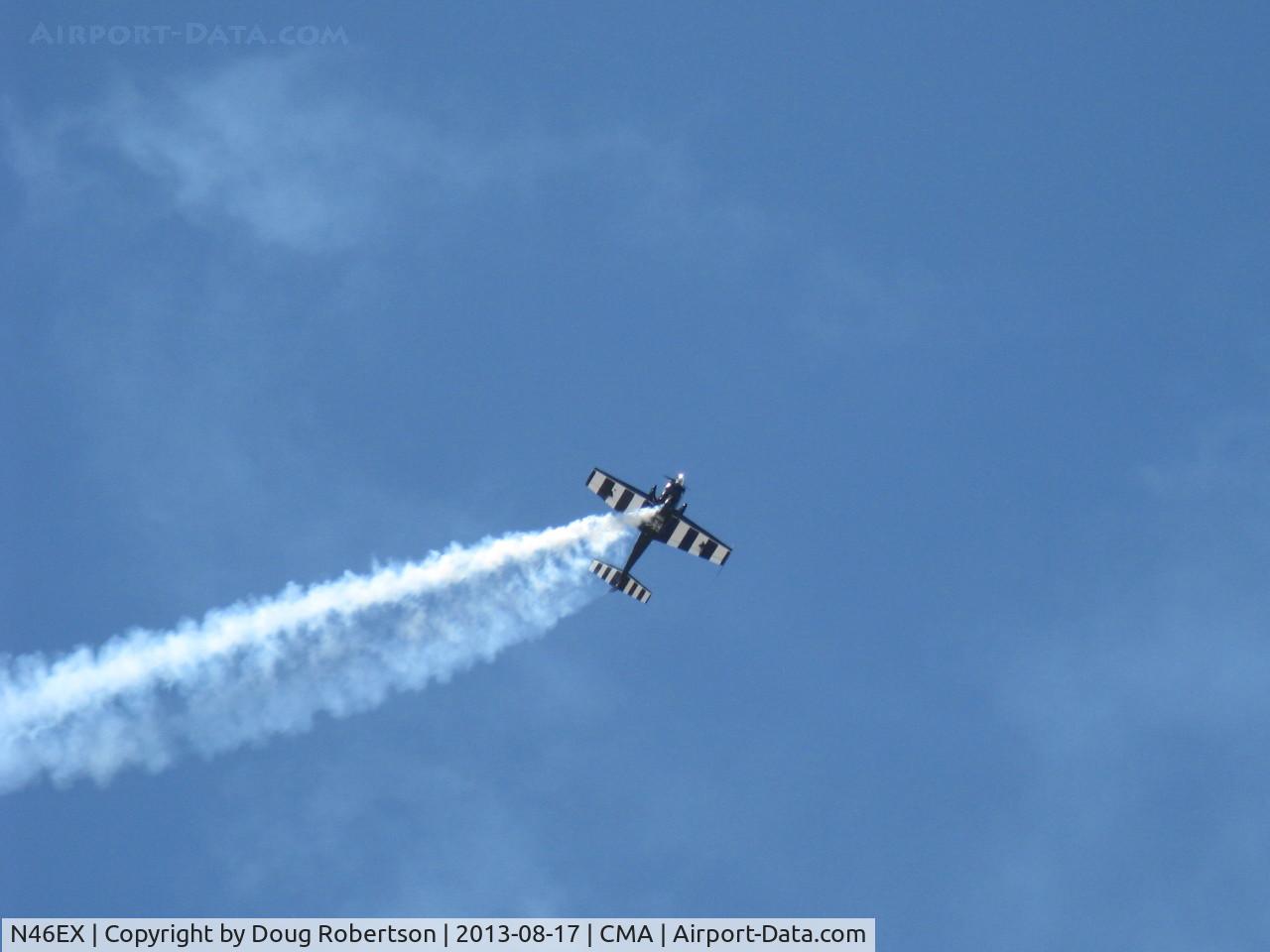 N46EX, 1993 Extra EA-300S C/N 014, 1993 Extra Flugzeugbau Gmbh EA300/S extreme aerobatics by Vicki Benzing with smoke