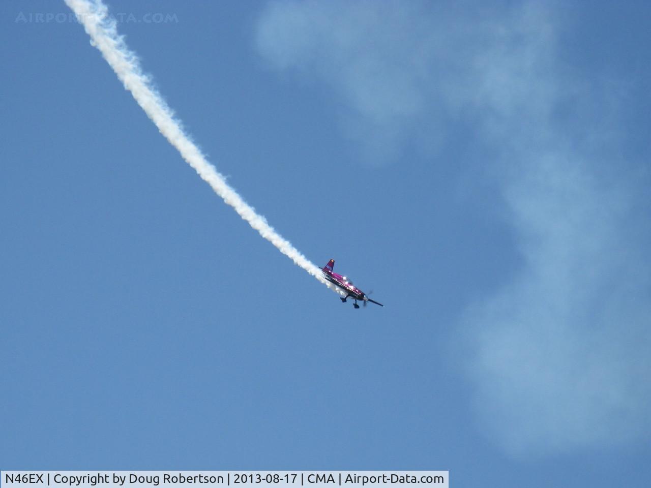 N46EX, 1993 Extra EA-300S C/N 014, 1993 Extra Flugzeugbau Gmbh EXTRA EA300/S extreme aerobatics by Vicki Benzing with smoke