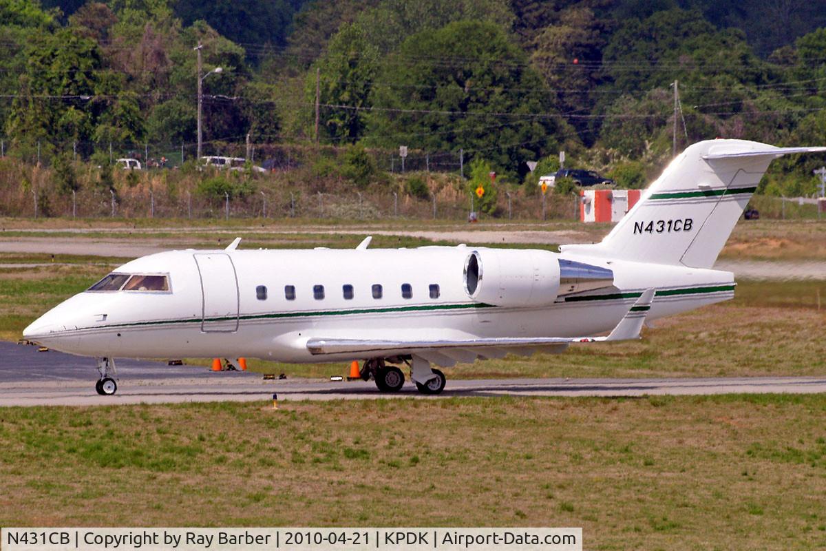 N431CB, 1994 Canadair Challenger 601-3R (CL-600-2B16) C/N 5164, Canadair CL.601-3R Challenger [5164] Atlanta-Dekalb Peachtree~N 21/04/2010