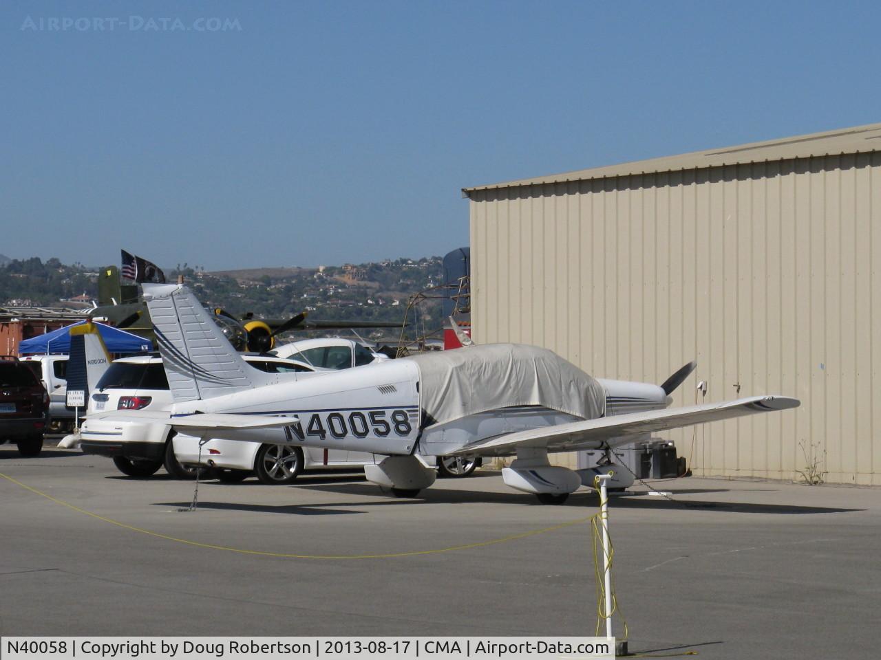 N40058, 1977 Piper PA-28-161 C/N 28-7816007, 1977 Piper PA-28-161 WARRIOR II, Lycoming O-320-D3G 160 Hp