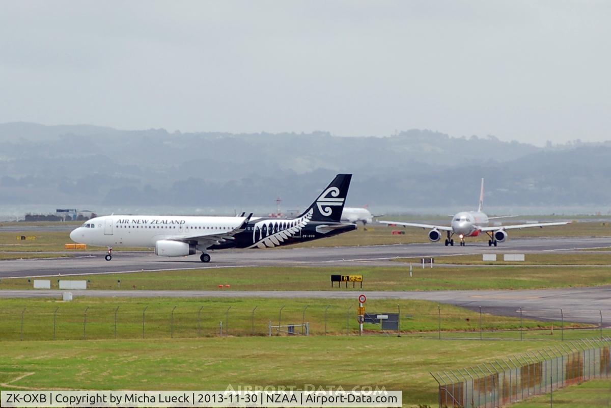 ZK-OXB, 2013 Airbus A320-232 C/N 5682, Air NZ's second A 320 with sharklets