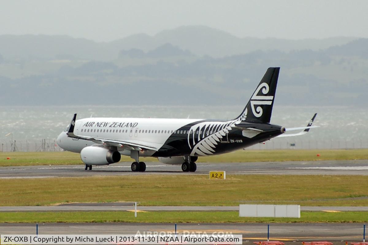 ZK-OXB, 2013 Airbus A320-232 C/N 5682, Air NZ's second A 320 with sharklets, and new livery