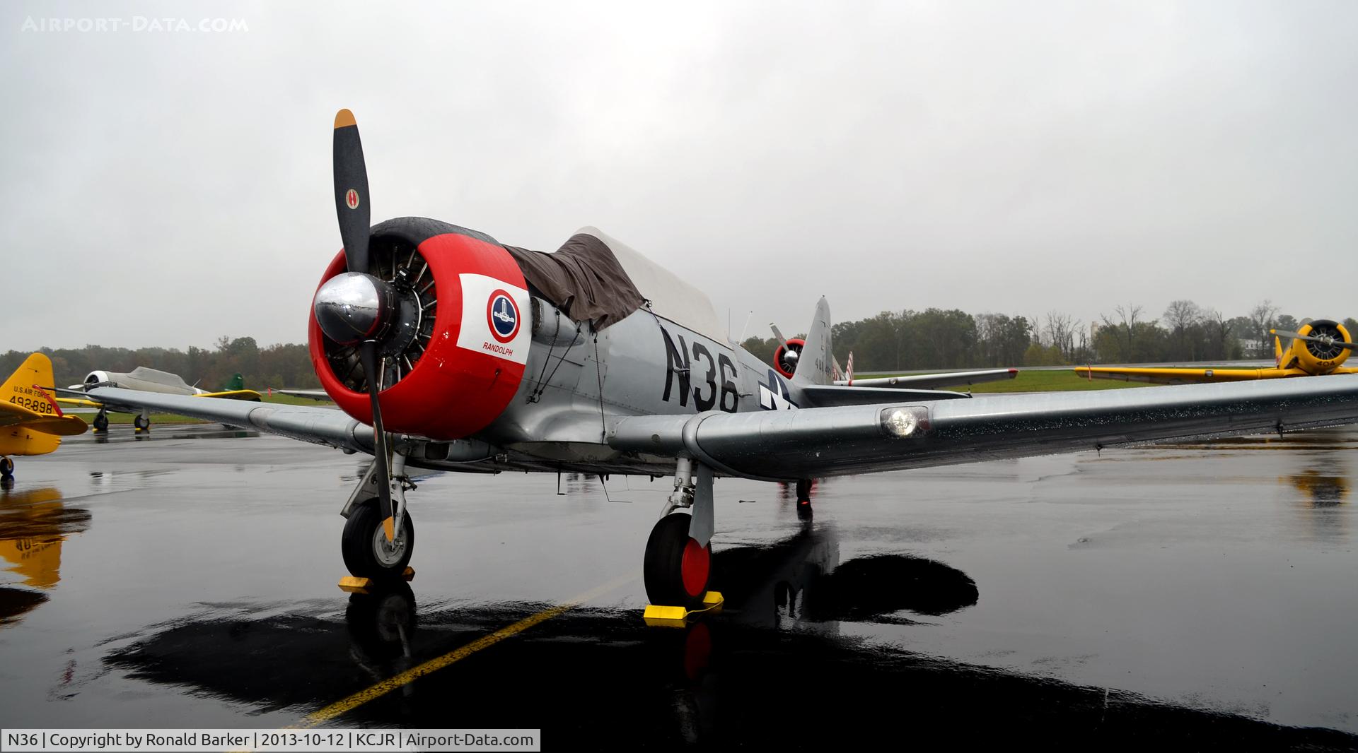 N36, 1944 North American AT-6F Texan C/N 121-42765, Culpeper Air Fest 2013