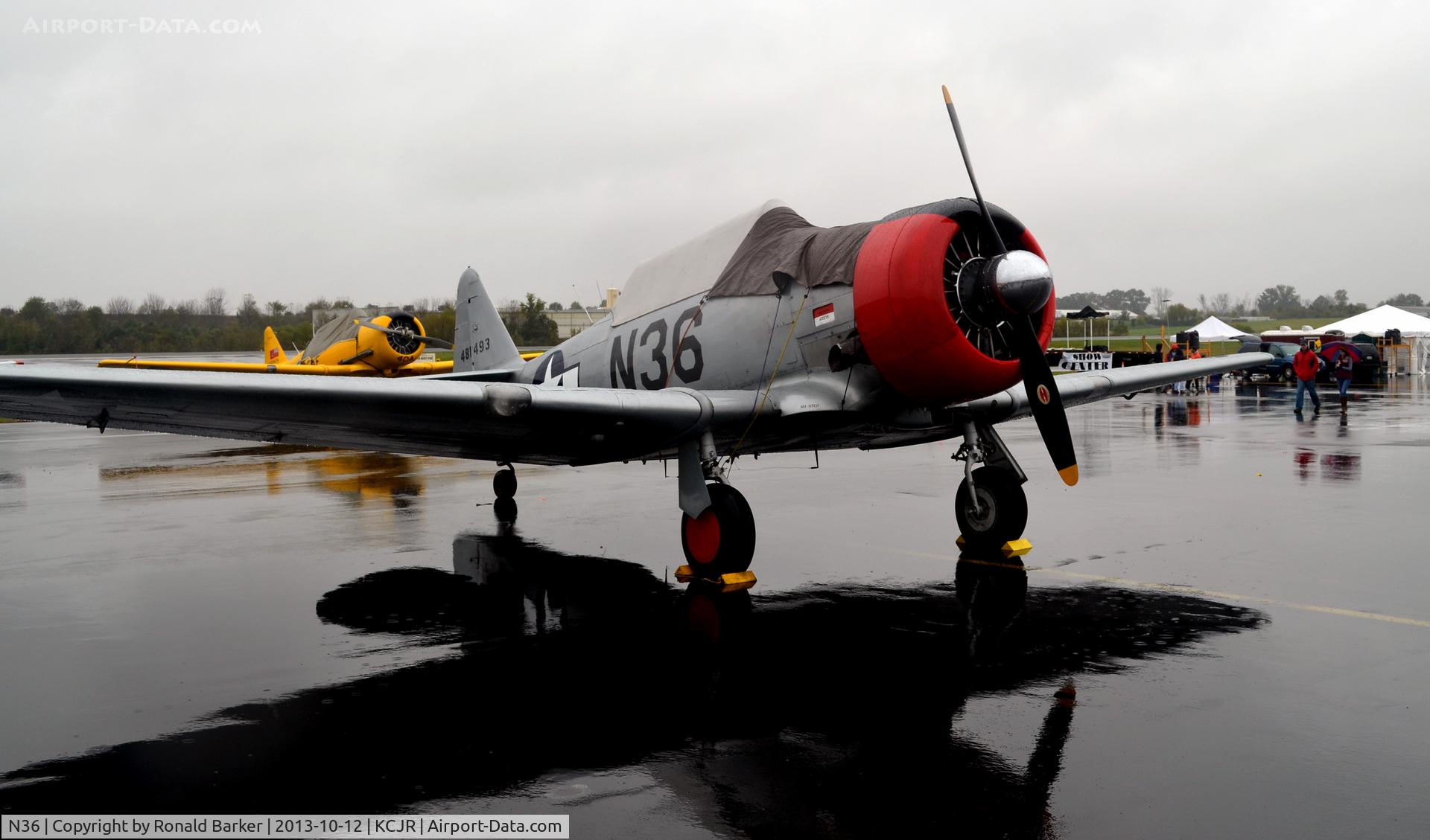 N36, 1944 North American AT-6F Texan C/N 121-42765, Culpeper Air Fest 2013
