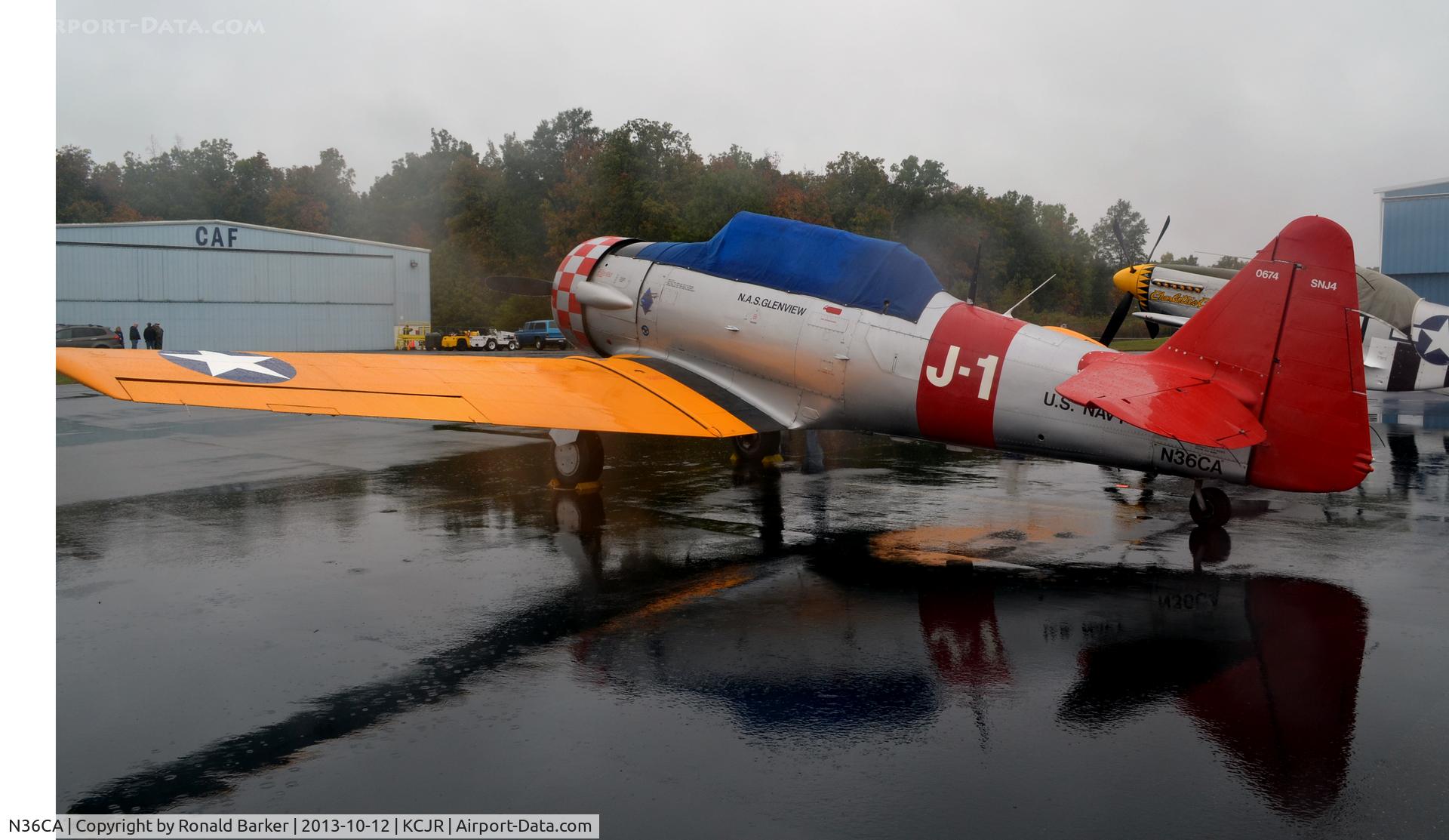 N36CA, North American AT-6D Texan C/N 88-10677, Culpeper Air Fest 2013