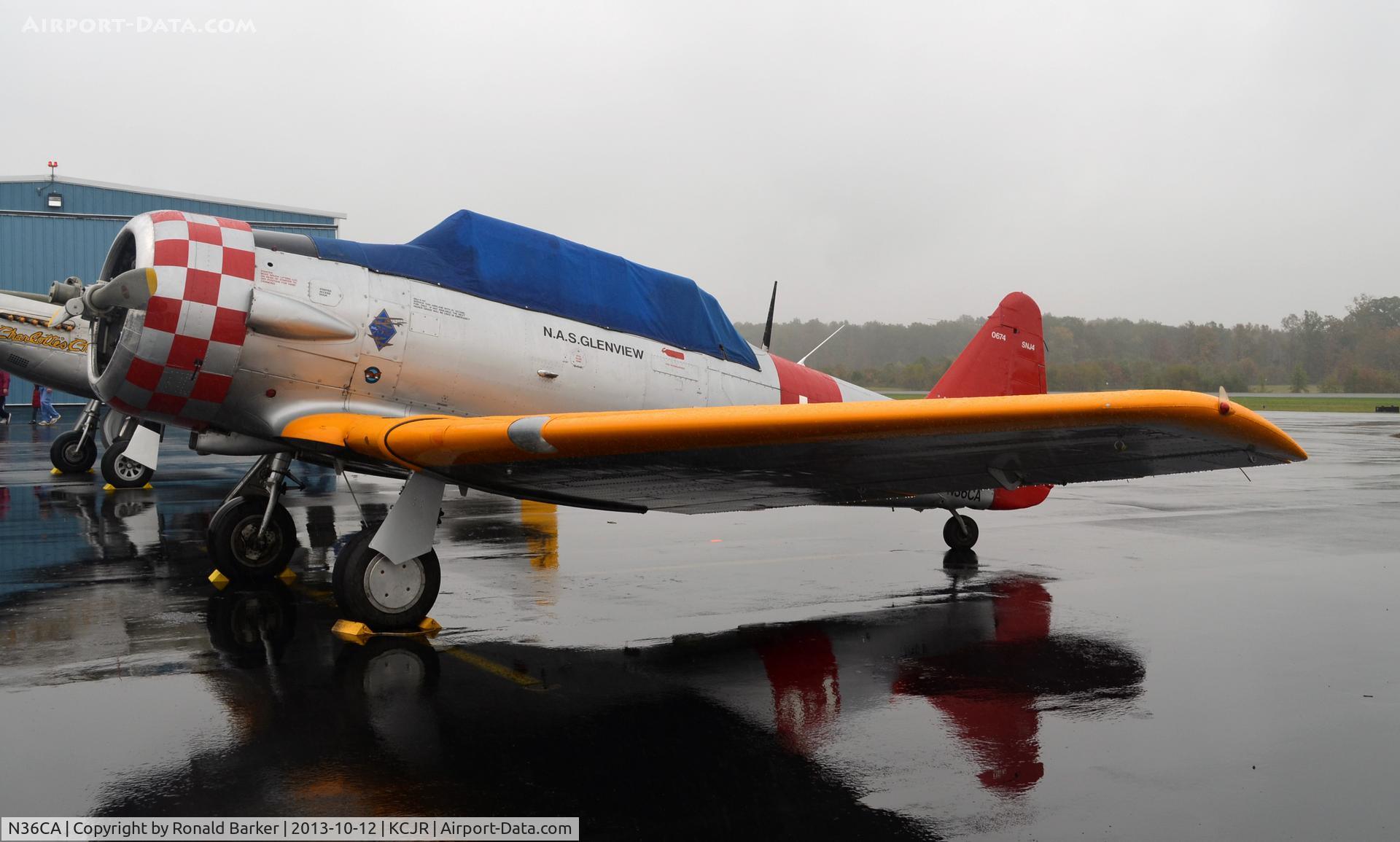 N36CA, North American AT-6D Texan C/N 88-10677, Culpeper Air Fest 2013