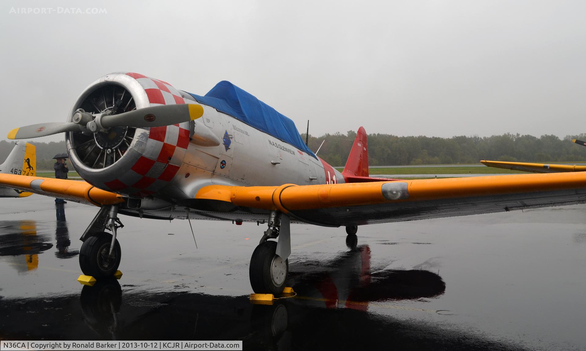 N36CA, North American AT-6D Texan C/N 88-10677, Culpeper Air Fest 2013