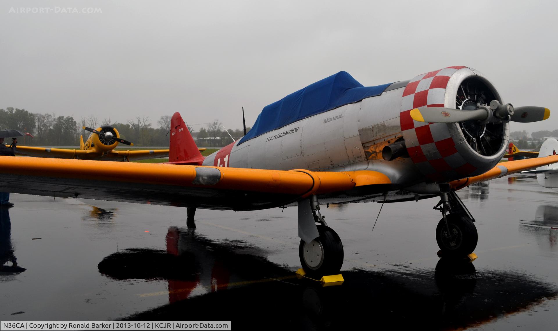 N36CA, North American AT-6D Texan C/N 88-10677, Culpeper Air Fest 2013