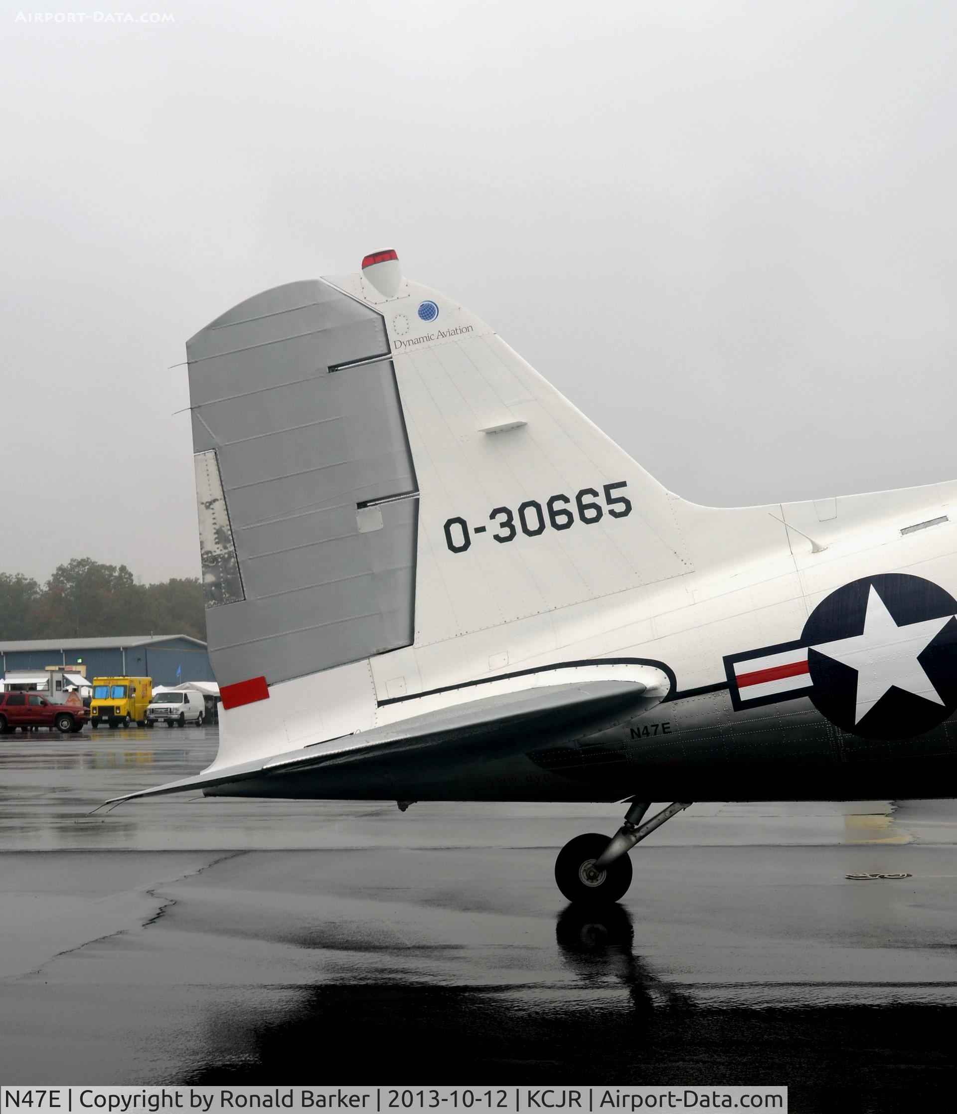 N47E, 1943 Douglas DC-3C (C-47A-60-DL) C/N 13816, Culpeper Air Fest 2013
