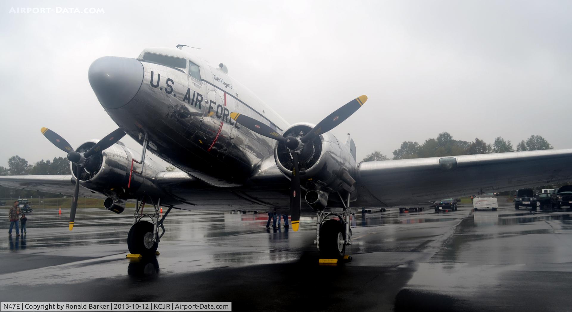 N47E, 1943 Douglas DC-3C (C-47A-60-DL) C/N 13816, Culpeper Air Fest 2013