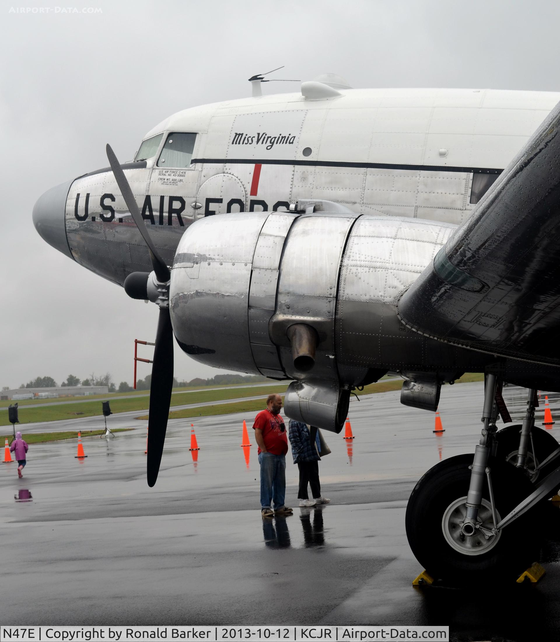 N47E, 1943 Douglas DC-3C (C-47A-60-DL) C/N 13816, Culpeper Air Fest 2013