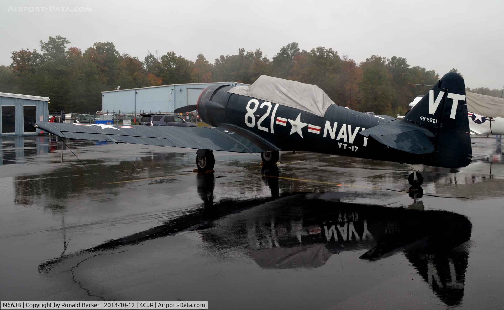 N66JB, 1949 North American T-6G Texan C/N 168-19, Culpeper Air Fest 2013