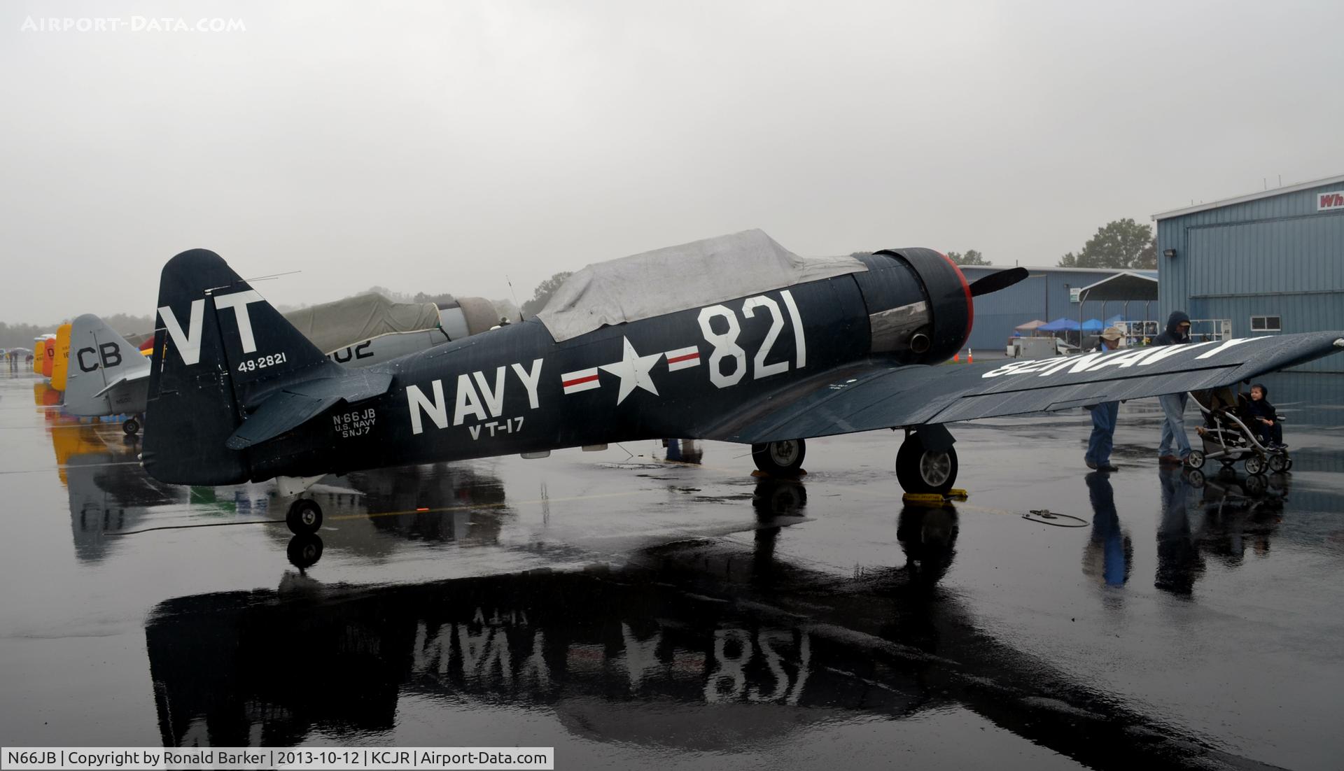 N66JB, 1949 North American T-6G Texan C/N 168-19, Culpeper Air Fest 2013