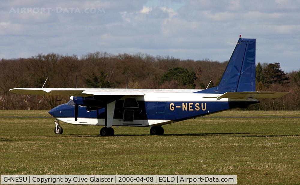 G-NESU, 1991 Pilatus Britten-Norman BN-2B-26 Islander C/N 2260, Ex: G-BTVN > G-NESU > G-SICB June 2006
Originally owned to, Pilatus Britten-Norman Ltd in September 1991 and currently with, B-N Group Ltd in August 2005