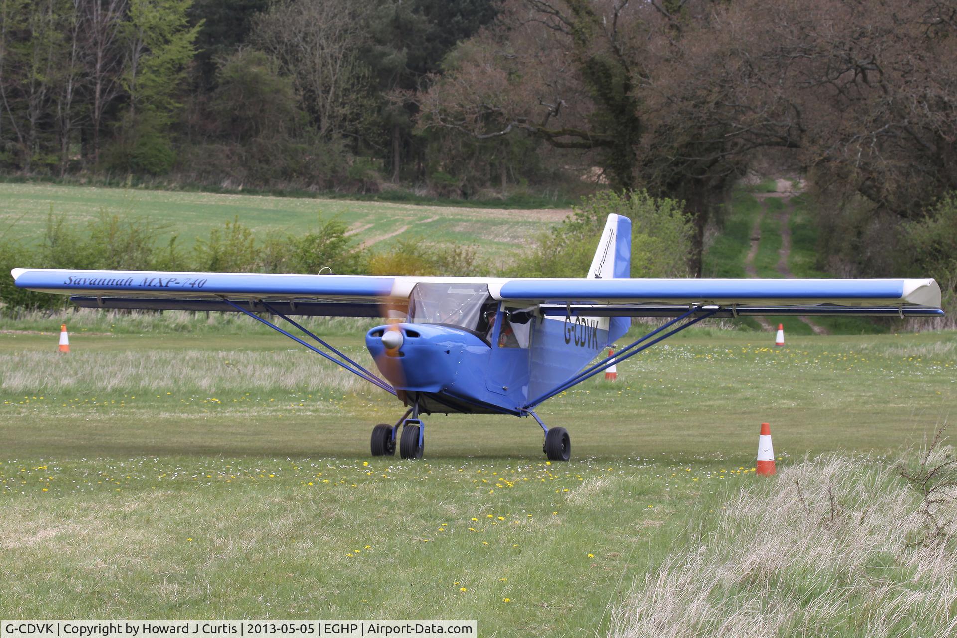 G-CDVK, 2006 ICP MXP-740 Savannah Jabiru(5) C/N BMAA/HB/449, Privately owned. At the Microlight Trade Fair.