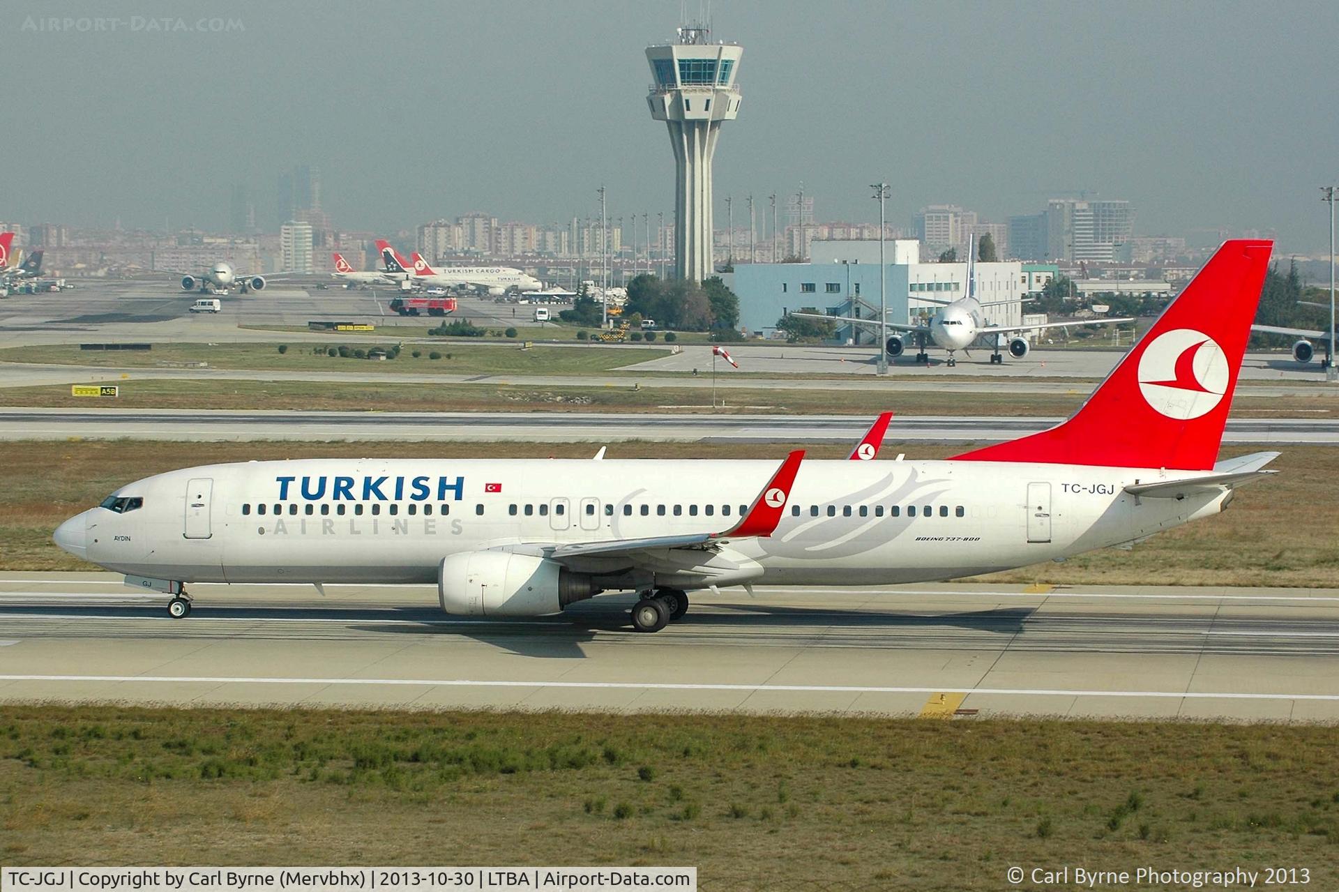 TC-JGJ, 2006 Boeing 737-8F2 C/N 34408, Taken from the Fly Inn Shopping Mall.