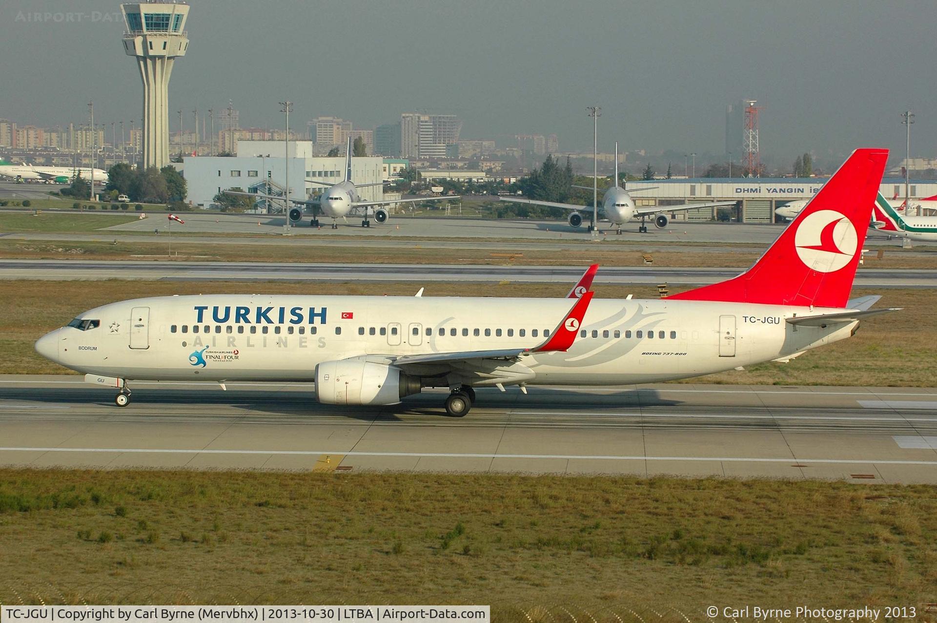 TC-JGU, 2006 Boeing 737-8F2 C/N 34418, Taken from the Fly Inn Shopping Mall.