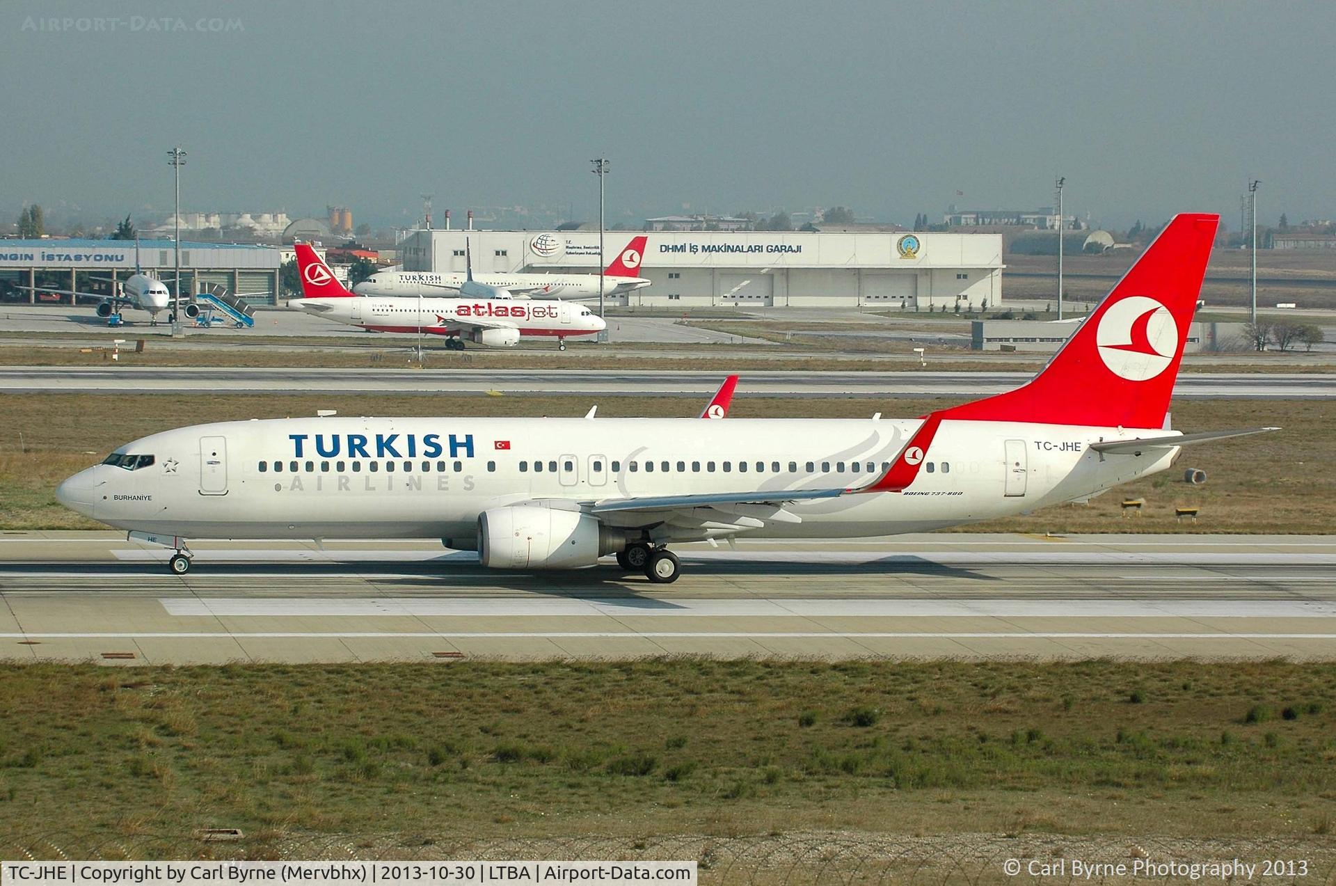 TC-JHE, 2008 Boeing 737-8F2 C/N 35744, Taken from the Fly Inn Shopping Mall.