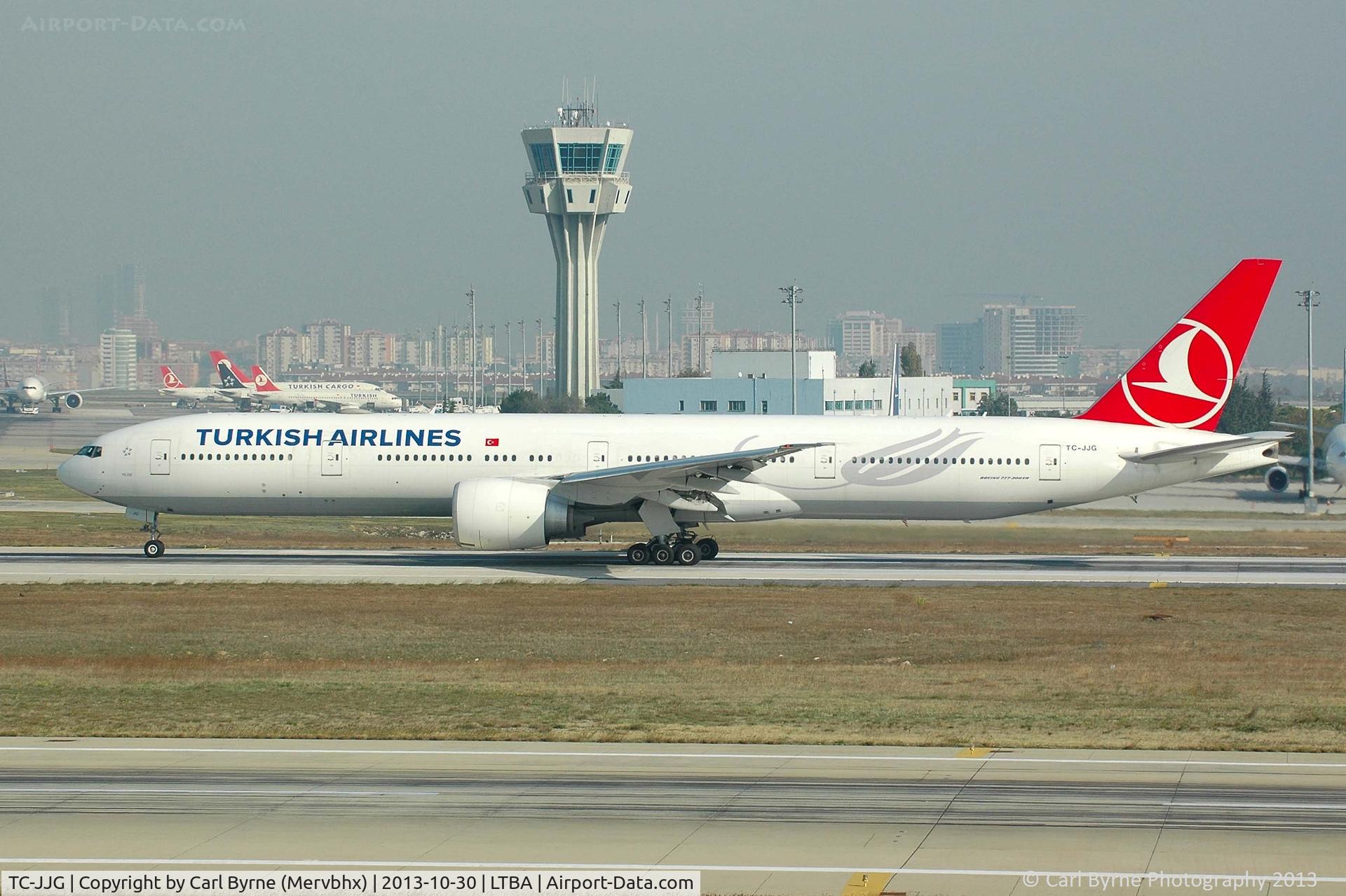TC-JJG, 2010 Boeing 777-300/ER C/N 40791, Taken from the Fly Inn Shopping Mall.
