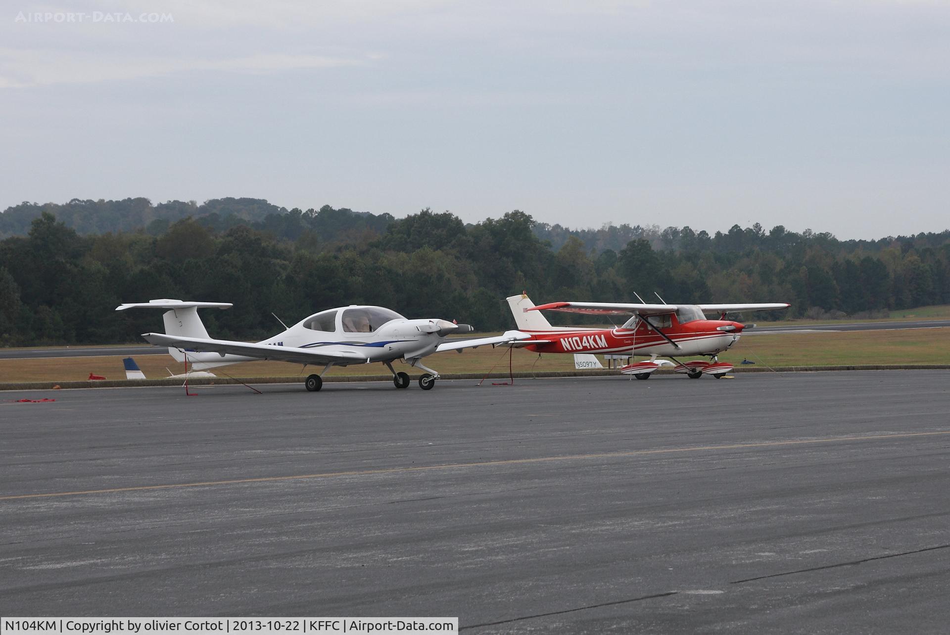 N104KM, 1970 Cessna 150L C/N 15072415, Peachtree airport