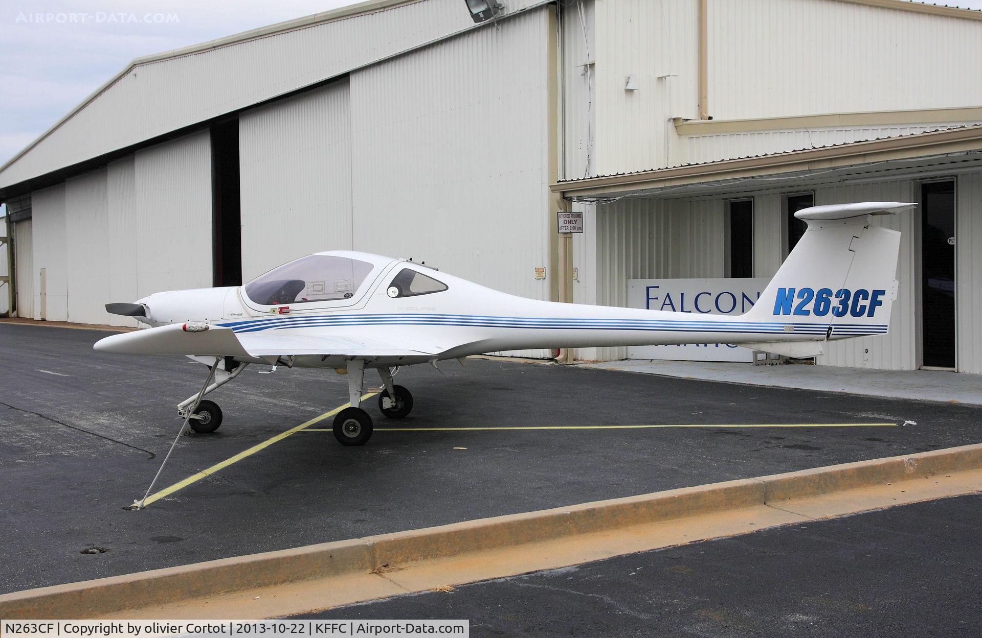 N263CF, 2004 Diamond DA-20C-1 Eclipse C/N C0263, Southwest of Atlanta