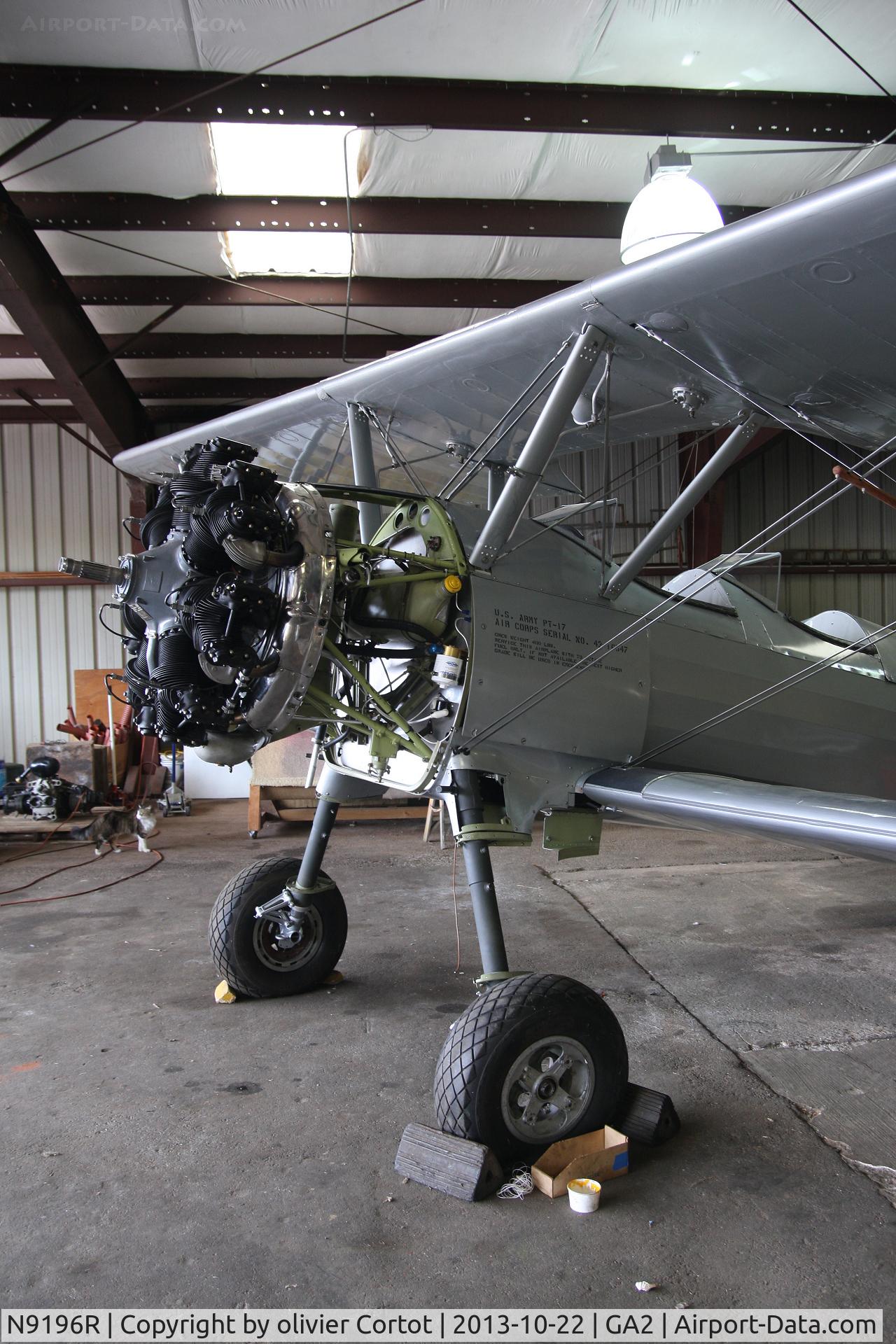 N9196R, 1957 Boeing A75N1(PT17) C/N 75-4810, nice meeting in Georgia