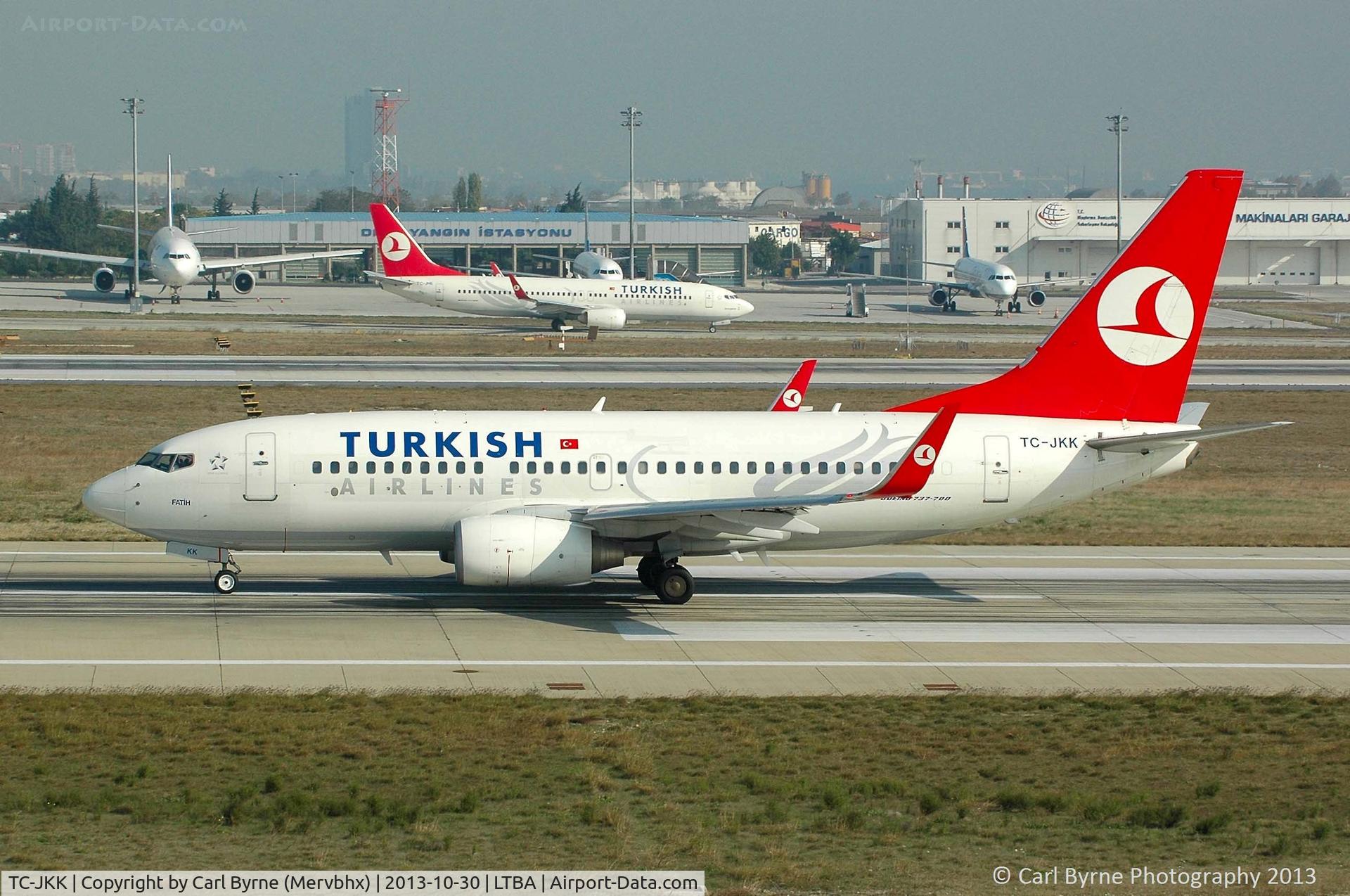 TC-JKK, 2005 Boeing 737-752 C/N 34298, Taken from the Fly Inn Shopping Mall.
