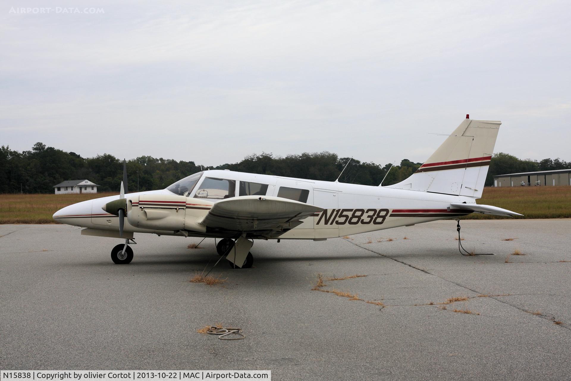 N15838, 1972 Piper PA-34-200 C/N 34-7350099, Macon, GA