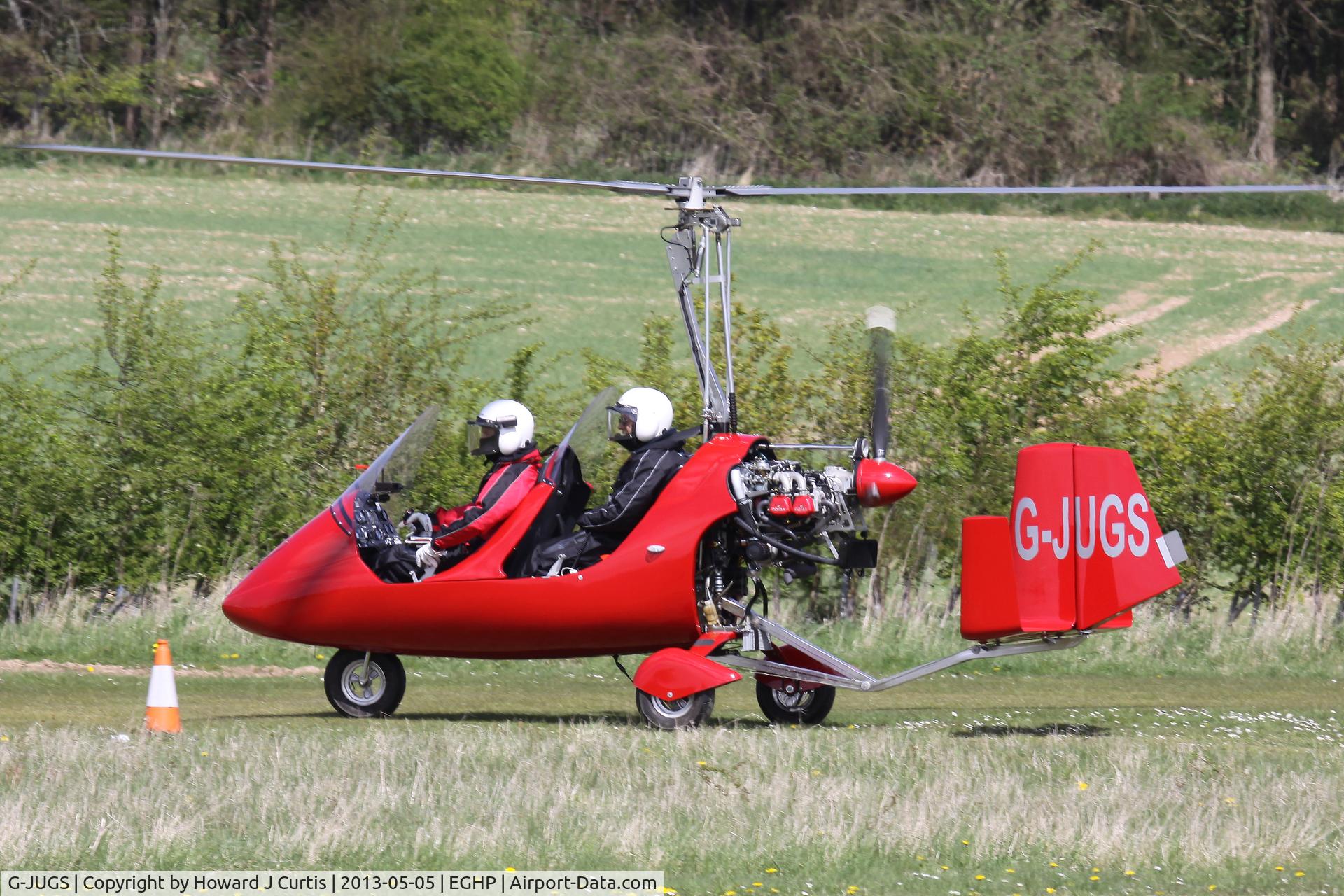G-JUGS, 2009 Rotorsport UK MTOSport C/N RSUK/MTOS/018, Privately owned. At the Microlight Trade Fair.