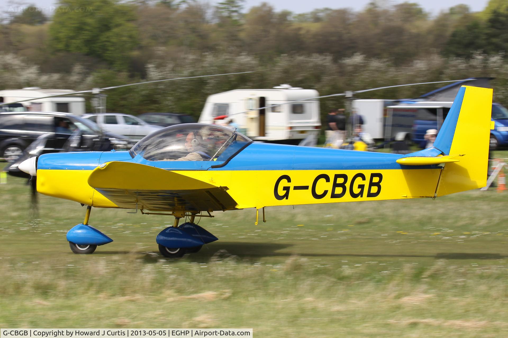 G-CBGB, 2001 Zenair CH-601UL Zodiac C/N PFA 162A-13819, Privately owned. At the Microlight Trade Fair.