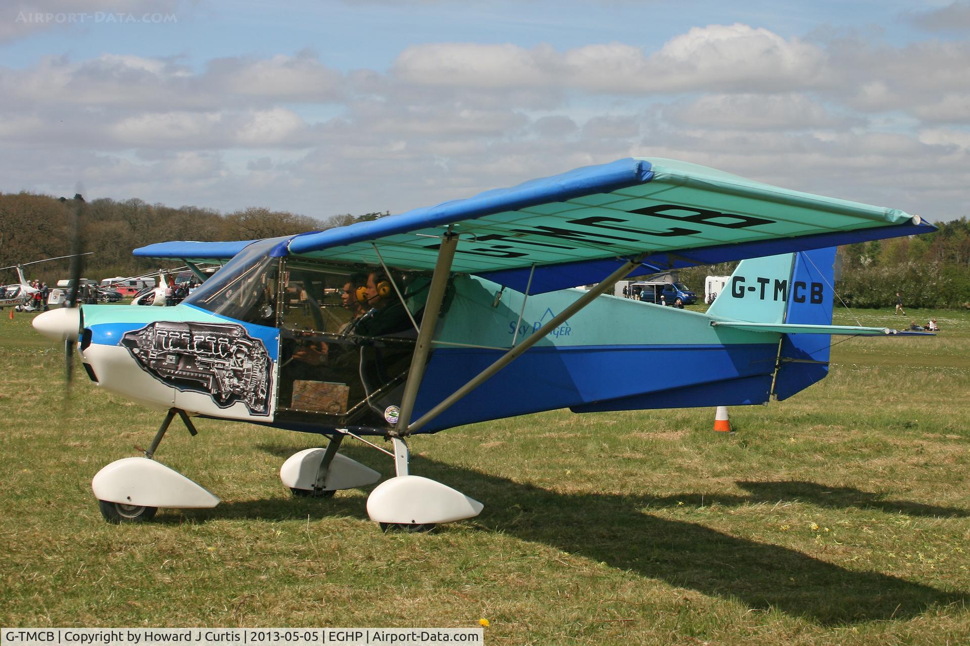 G-TMCB, 2003 Skyranger 912 C/N BMAA/HB/310, Privately owned. At the Microlight Trade Fair. I love the engine cowling!