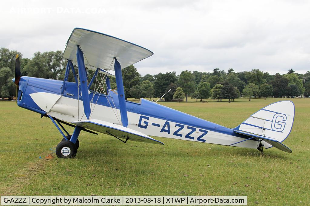 G-AZZZ, 1944 De Havilland DH-82A Tiger Moth II C/N 86311, De Havilland DH-82A Tiger Moth II at The De Havilland Moth Club's 28th International Moth Rally at Woburn Abbey. August 2013.