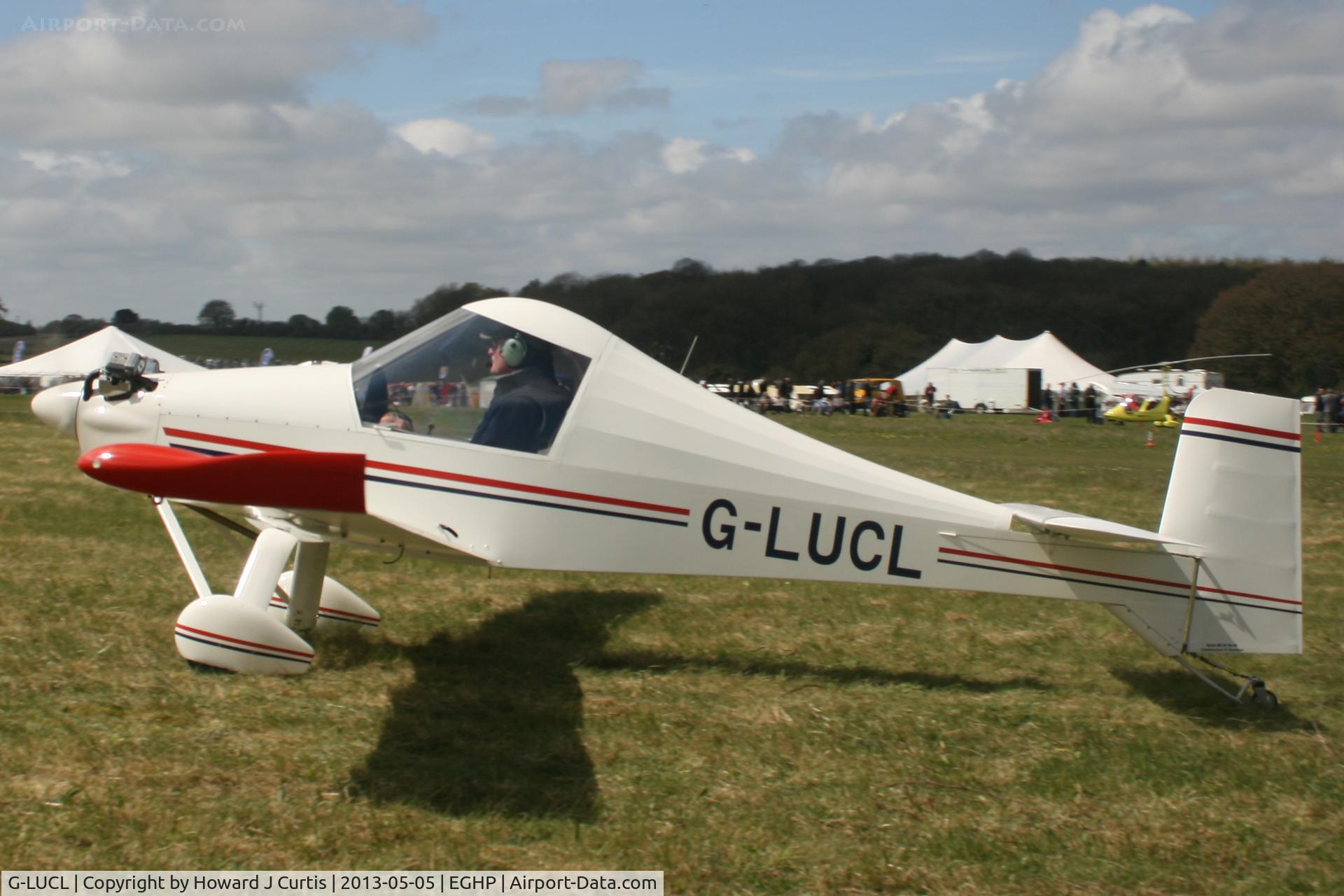G-LUCL, 2010 Colomban MC-30 Luciole C/N LAA 371-14988, Privately owned. At the Microlight Trade Fair.