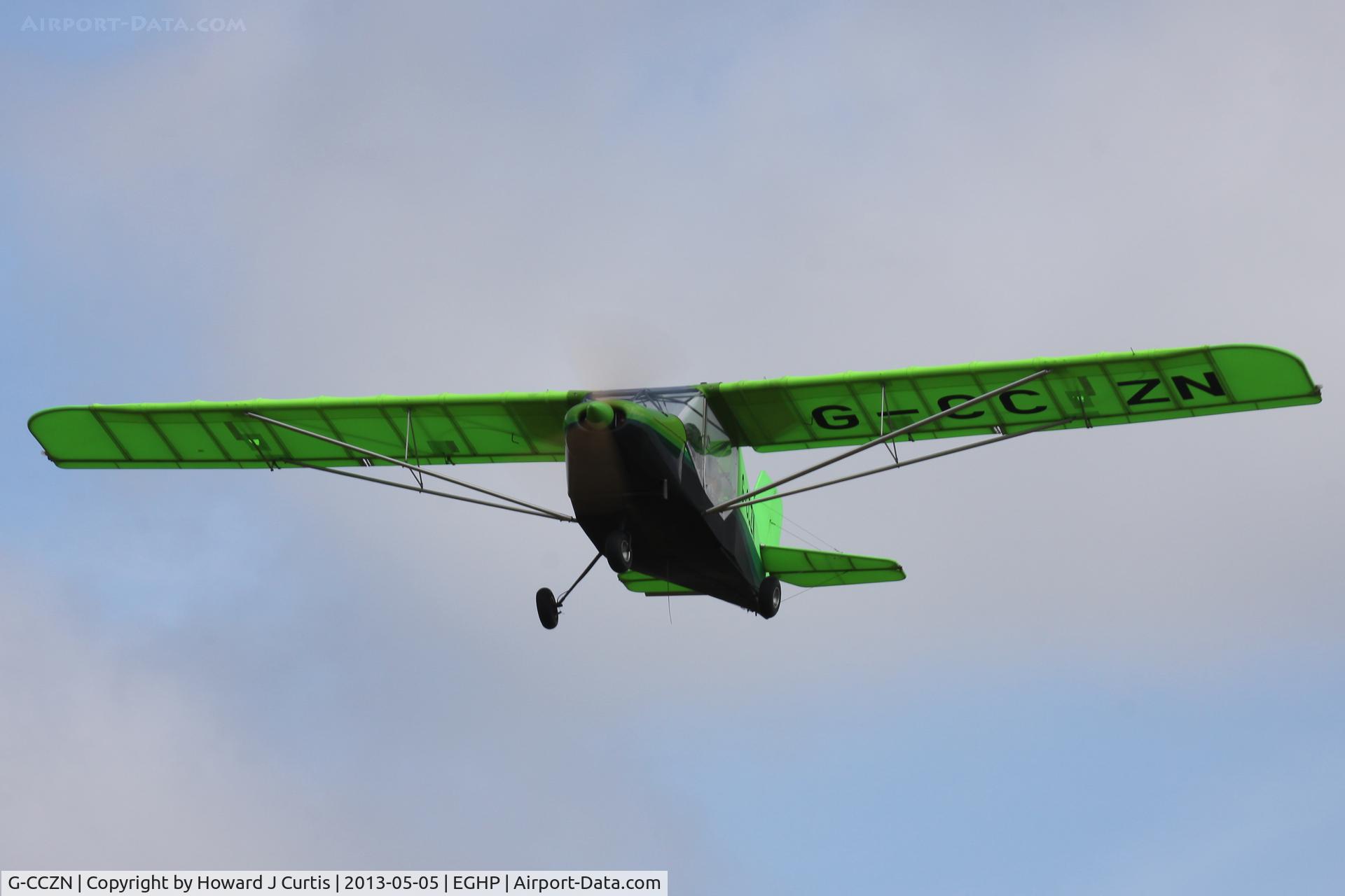 G-CCZN, 2005 Rans S-6ES Coyote II C/N PFA 204-14275, Privately owned. At the Microlight Trade Fair.